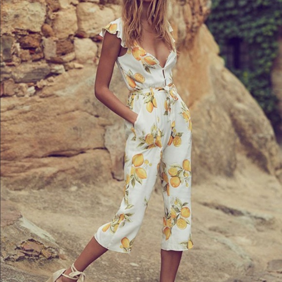 For Love And Lemons Other - For love and Lemons Limonada Jumpsuit